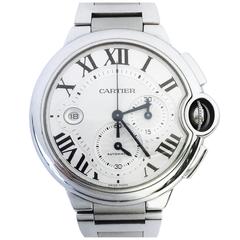Cartier Stainless Steel XL Ballon Bleu Automatic Wristwatch Ref W6920076