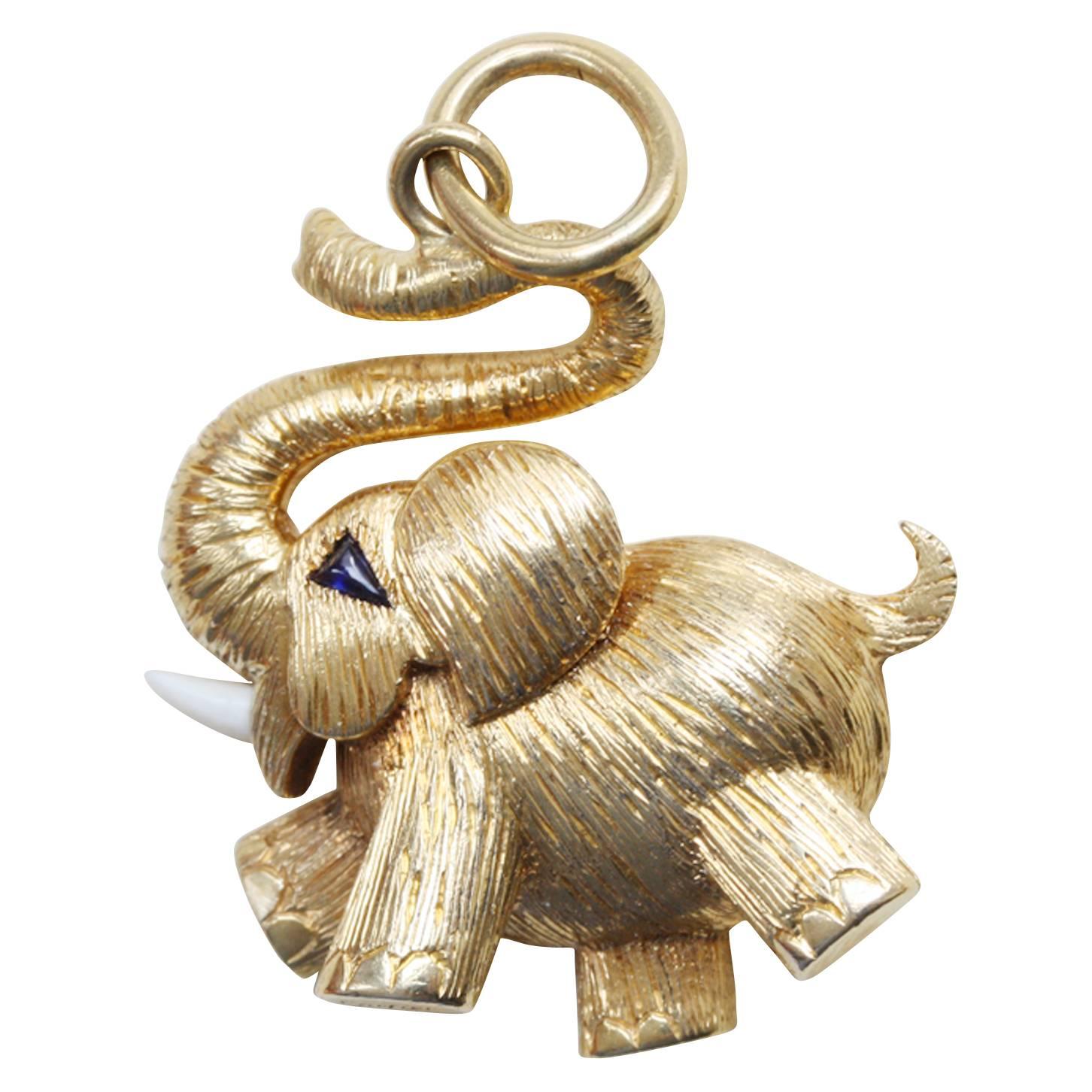 Cartier Elephant Pendant