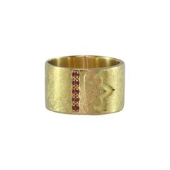 Luca Jouel Ruby Gold Ring 8