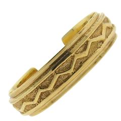 Larry Golsh Native American Gold Cuff Bracelet