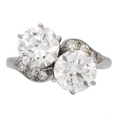 Diamond Cross over Ring, circa 1940 1