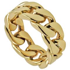 Tiffany & Co. Heavy  Gold Link Ring