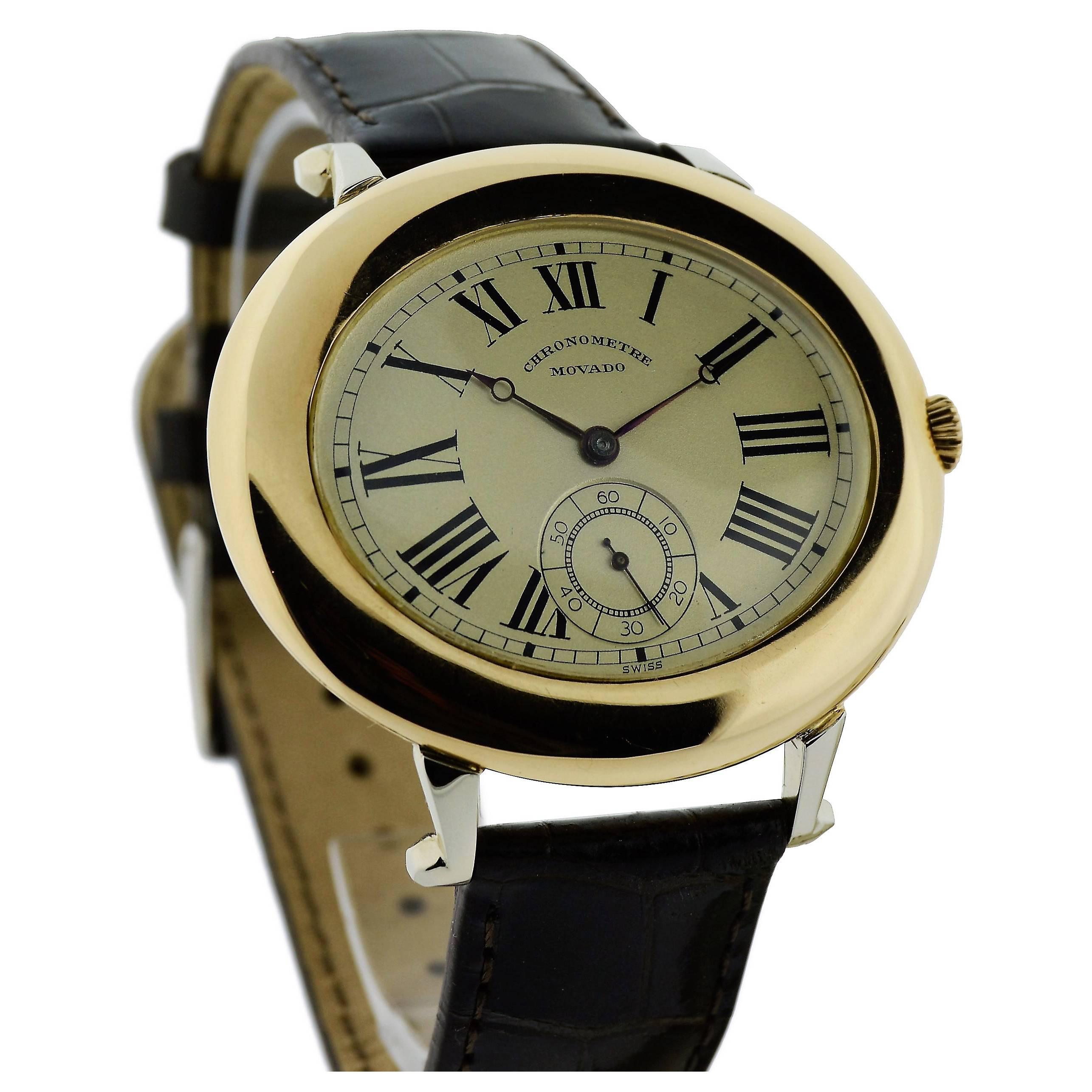 movado men's swiss made hybrid circa leather strap smartwatch