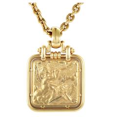 Carrera y Carrera Angelitos Gold Pendant Necklace