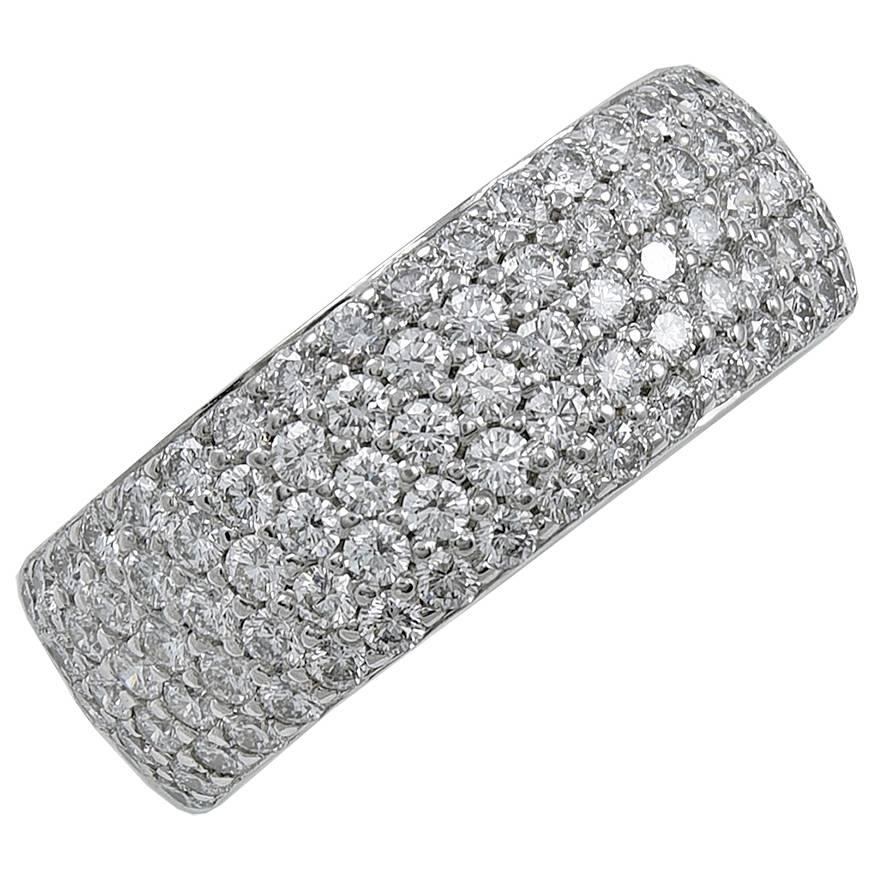 Cartier Bague large en or et diamants