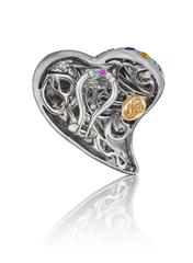 Naomi Sarna Confetti Heart Earrings