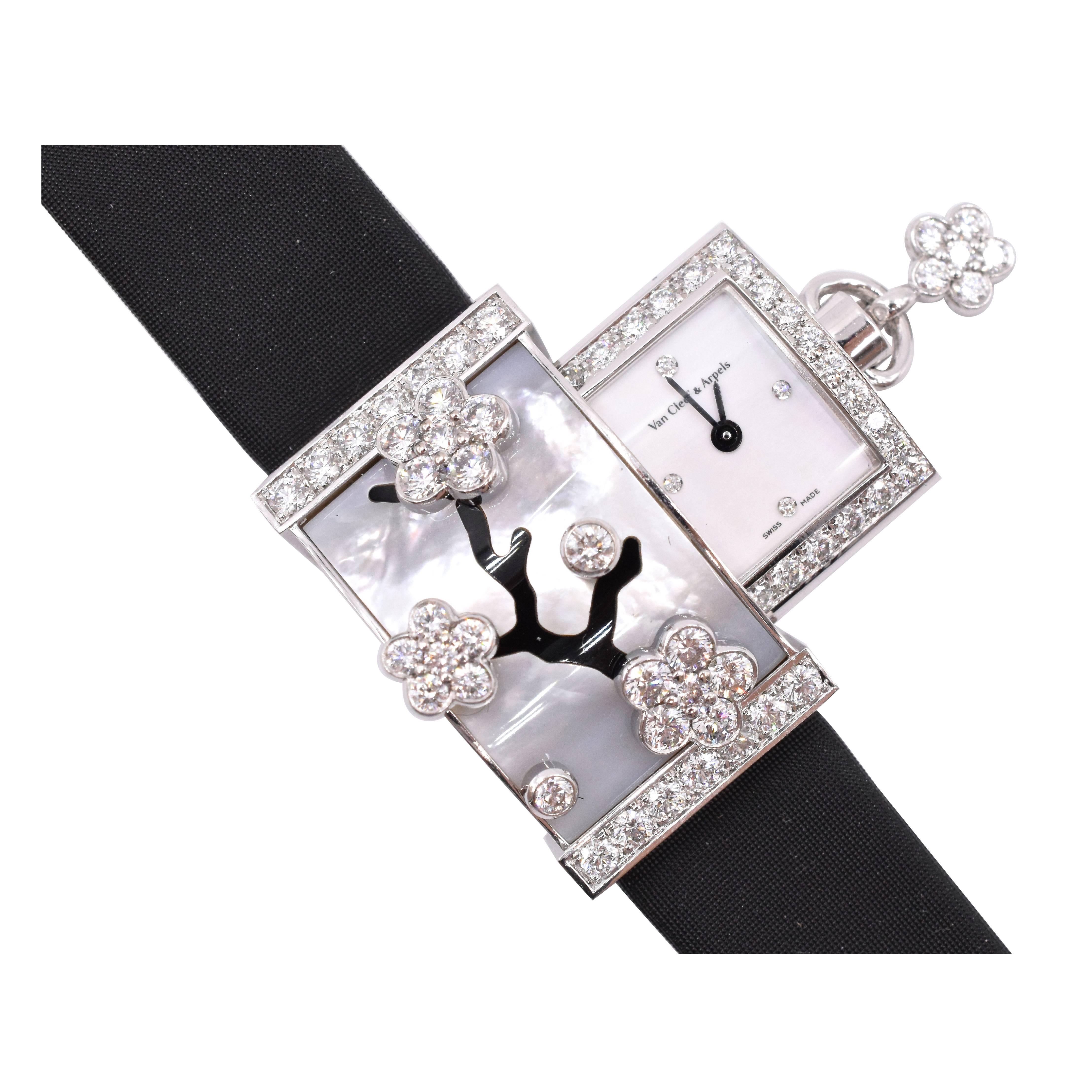 Van Cleef & Arpels Secret Miroir des Eaux Armbanduhr