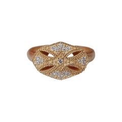 Luca Jouel Diamond Gold Ring 11