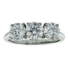 Tiffany & Co. 2.41 Carat Diamond Platinum Engagement Ring 11