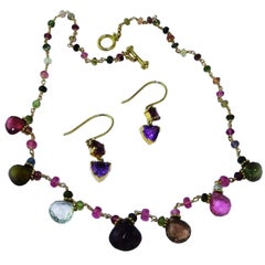Amethyst Beaded Necklaces