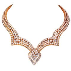 M. Gerard Exceptional Diamond Gold Necklace 4