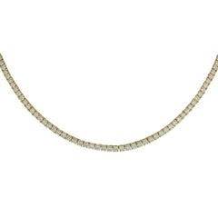 Classic Cartier Diamond Necklace 10.30 Carats