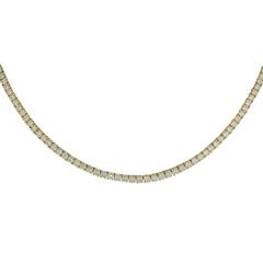 Classic Cartier Diamond Necklace 10.30 Carats 7
