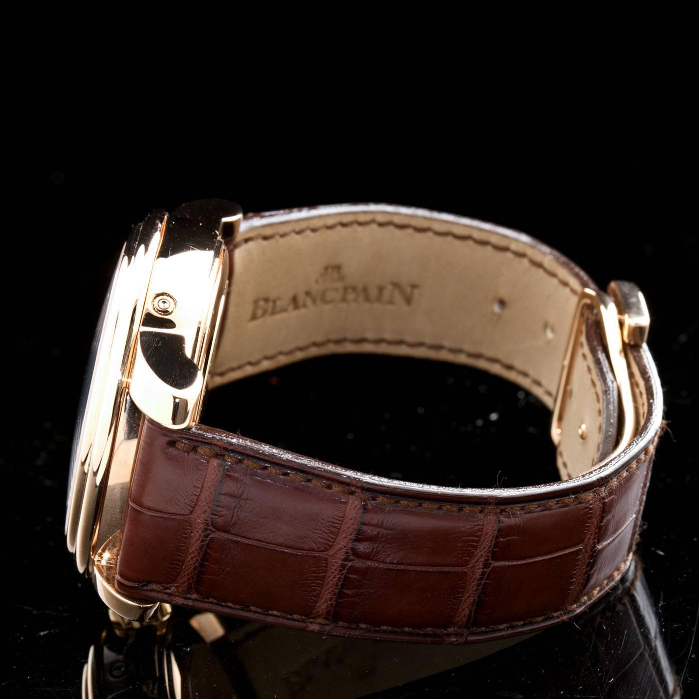 Men's Blancpain Le Brassus GMT Model/Ref	4276-3642-55B