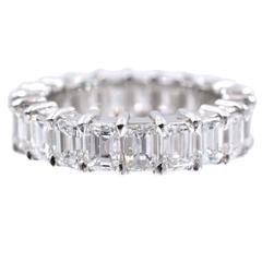 Nally Diamond Platinum Eternity Band Ring 11