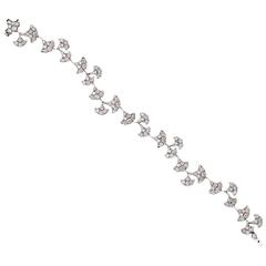 Luca Carati Floral Diamond Bracelet 9