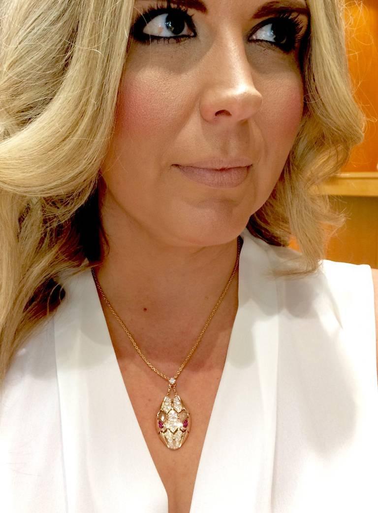 bulgari serpenti necklace