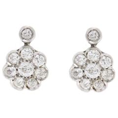 Luise 1900 Diamond Gold Daysi Earrings Luise 1900 Diamond Gold Daysi Earrings
