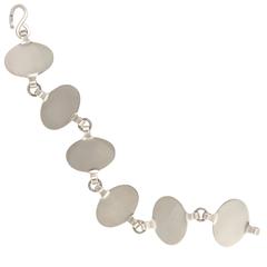 1960s Nanna Ditzel for George Jensen Sterling Silver Link Bracelet 6