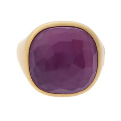Pomellato Amethyst Rose Gold Ring 7