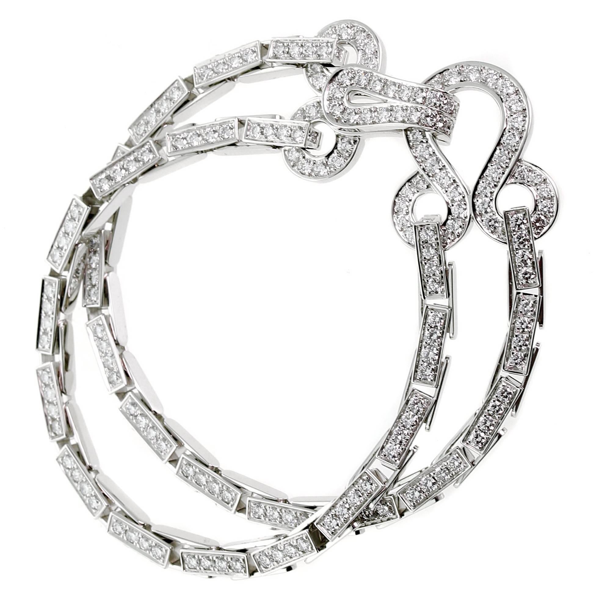 Cartier Agrafe Diamond Bracelet