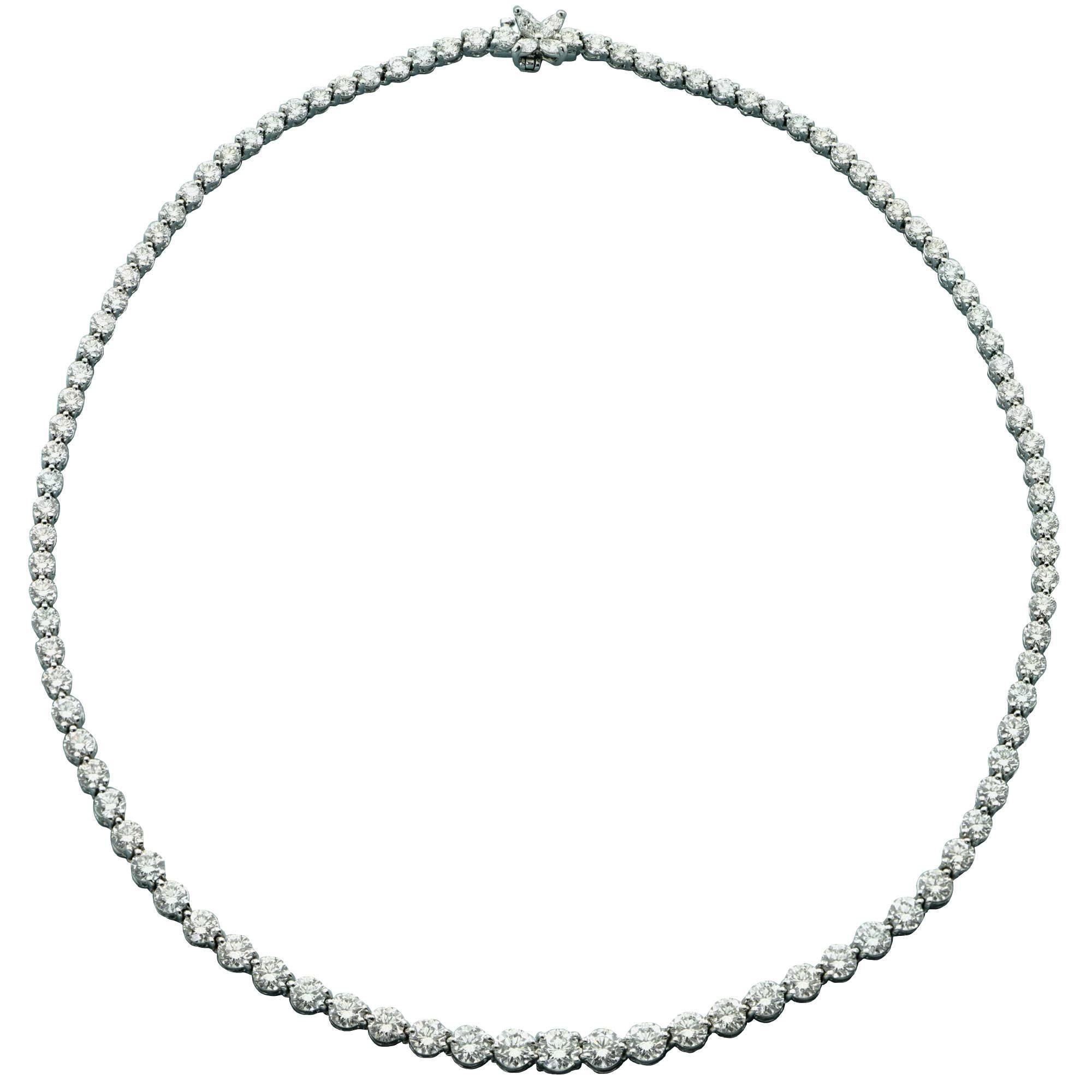 Tiffany & Co. 15 Carat Victoria Diamond Necklace