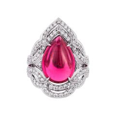 Vanleles Diamond Rubelite Ring 3