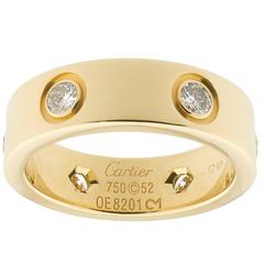 Cartier diamond Gold Love Ring 11