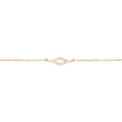 Sophie Birgitt Geometric Diamond Gold Necklace