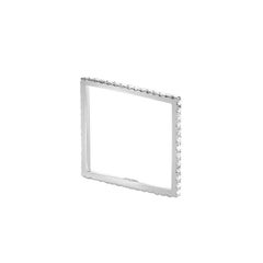 Sophie Birgitt 18 Karat Gold Geometric Square Full Diamond Band