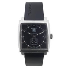 Used TAG Heuer Stainless Steel Monaco Automatic Wristwatch Ref WW 2110-0