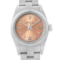 Retro Rolex Ladies Stainless Steel Oyster Perpetual Self-Winding Wristwatch Ref 67180