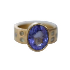 24k Gold Solitaire Rings