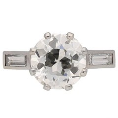 Rene Boivin Diamond Engagement Ring, circa 1930 5