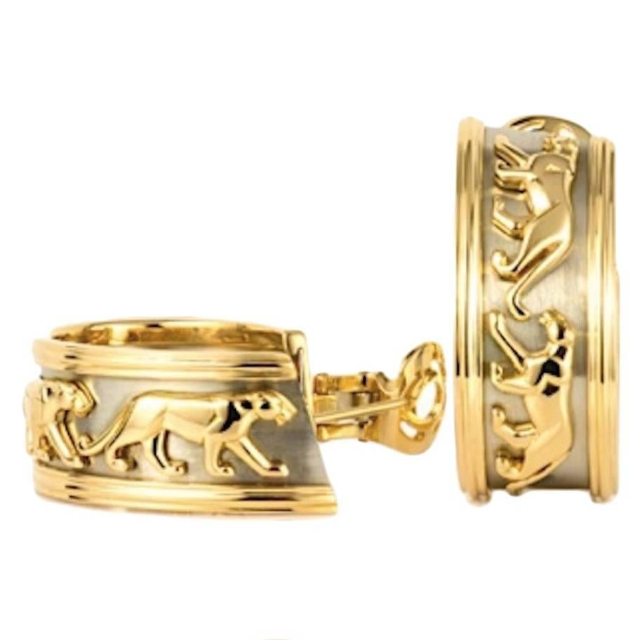 CARTIER Panthere Panther Gold Earclip
