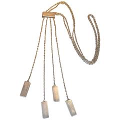 Georg Jensen by Astrid Fog Sterling Silver Chime Adjustable Necklace No. 120A