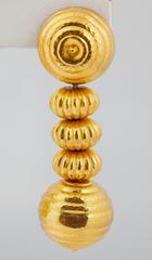 Lalaounis Minoan and Mycenaean Collection Gold Earrings