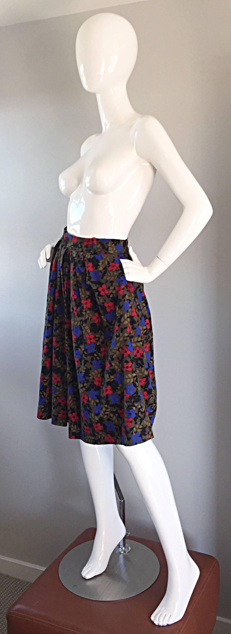 skirt made of flowers