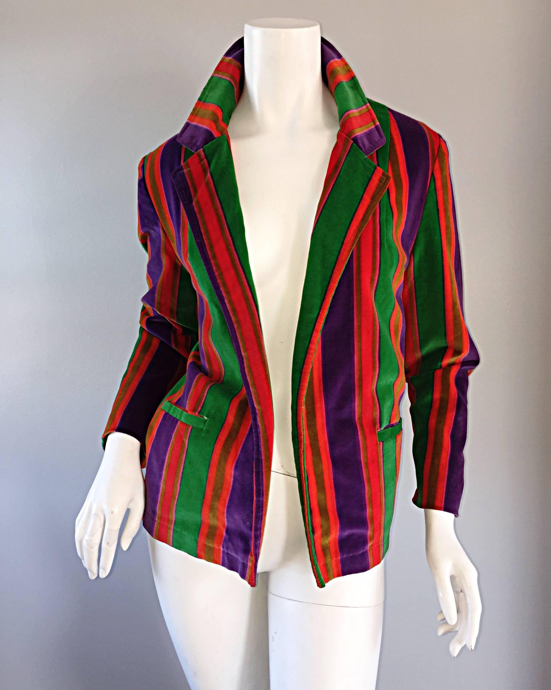 rainbow blazer