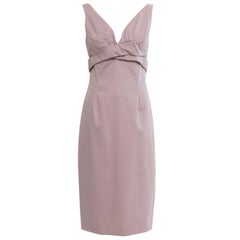 Alexander McQueen Sleeveless Cotton Lilac Dress, Spring 2006