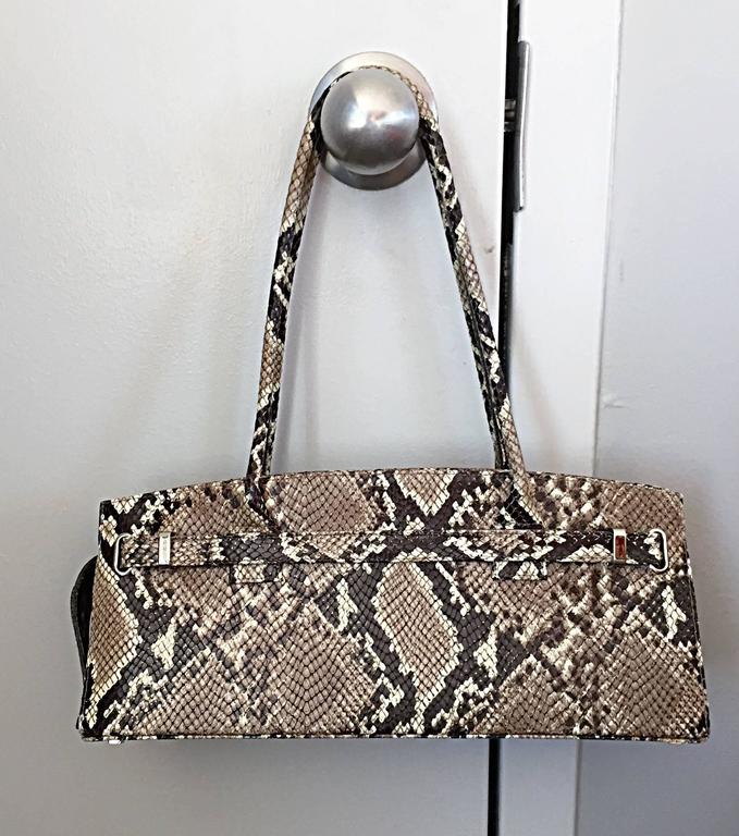 stuart weitzman snakeskin bag