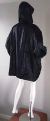 Vintage 1990s Jean Charles de Castelbajac Hooded Raincoat Rain Jacket / Coat