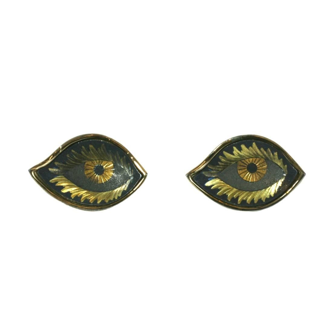Surreal "Eye" Cufflinks For Sale