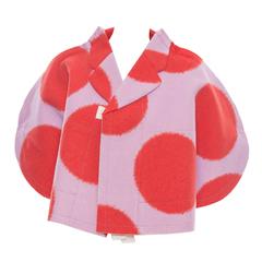 Comme des Garcons Polka Dot Wool Felt Cape, Autumn - Winter 2012 5