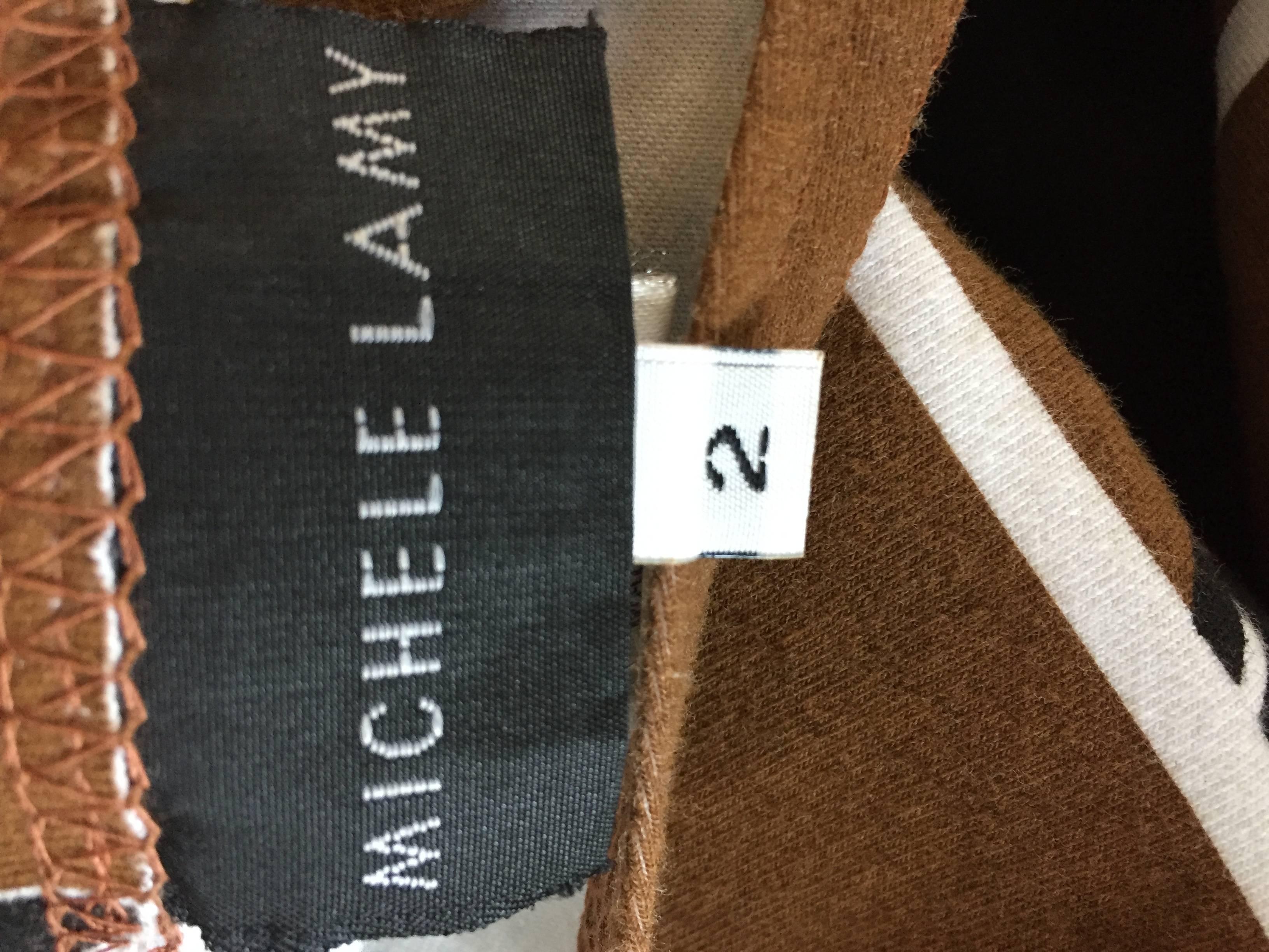 Sexy 1990s Michele Lamy ' Starfish ' Bodycon Vintage 90s Halter Dress In Excellent Condition In San Diego, CA