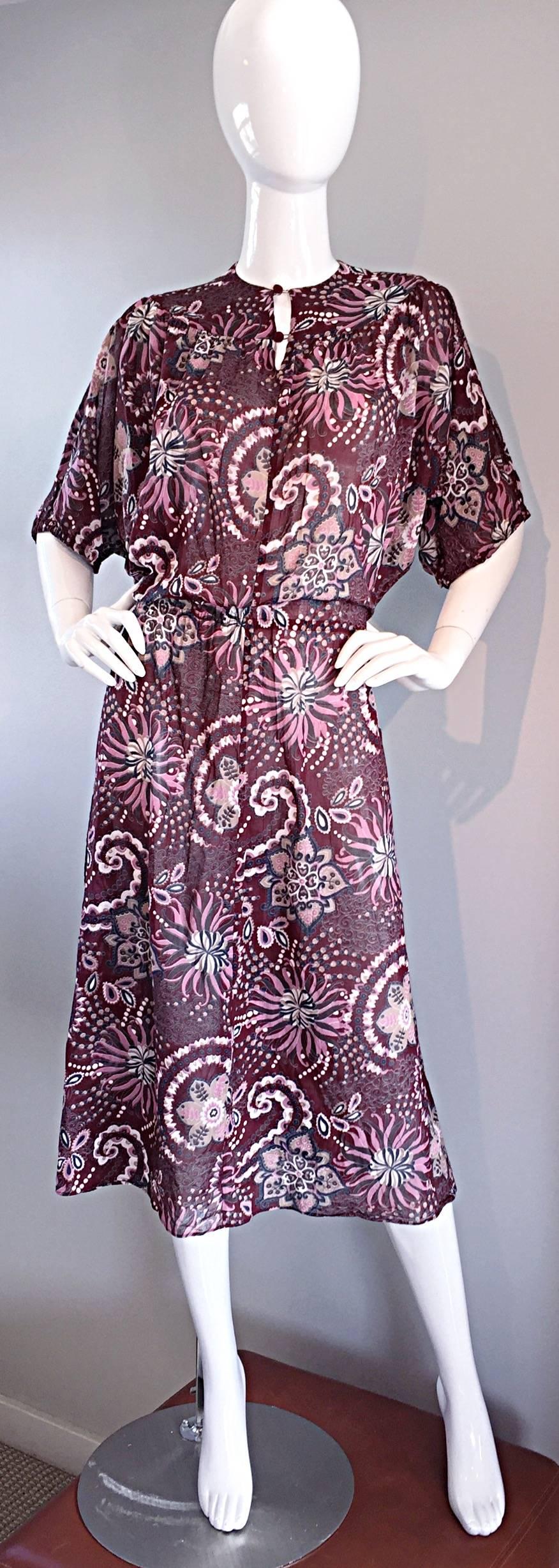 silk bohemian dress