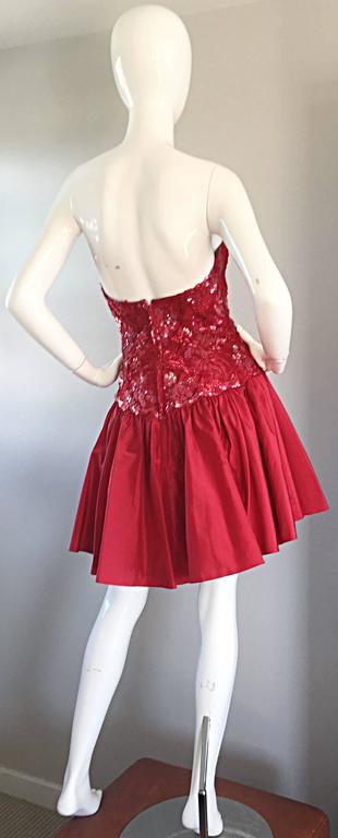 candy apple red dress