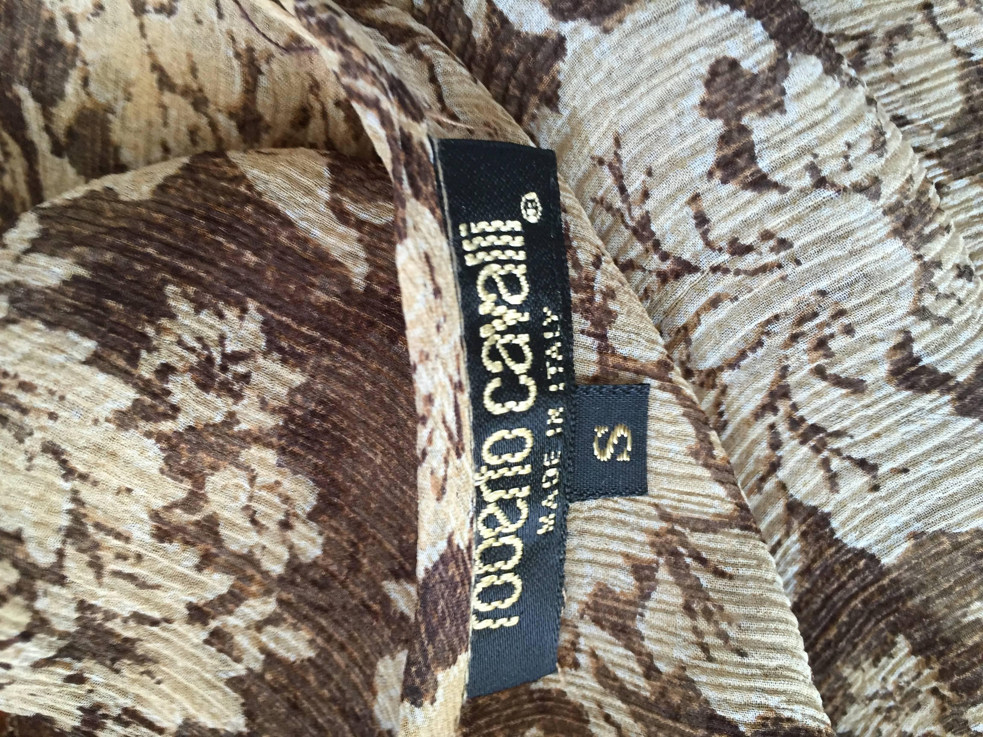 Amazing Vintage Roberto Cavalli Regal ' Victorian Lace ' Silk Blouse & Cardigan  4