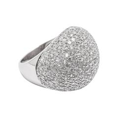 Pave Faux Diamond Cocktail Ring