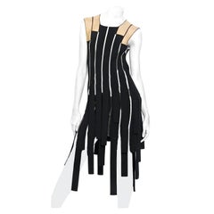 Jean Paul Gaultier Racy Ribbon Body Hugging Dress   New!